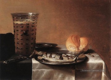  Claesz Peintre - Nature morte avec Herring Pieter Claesz